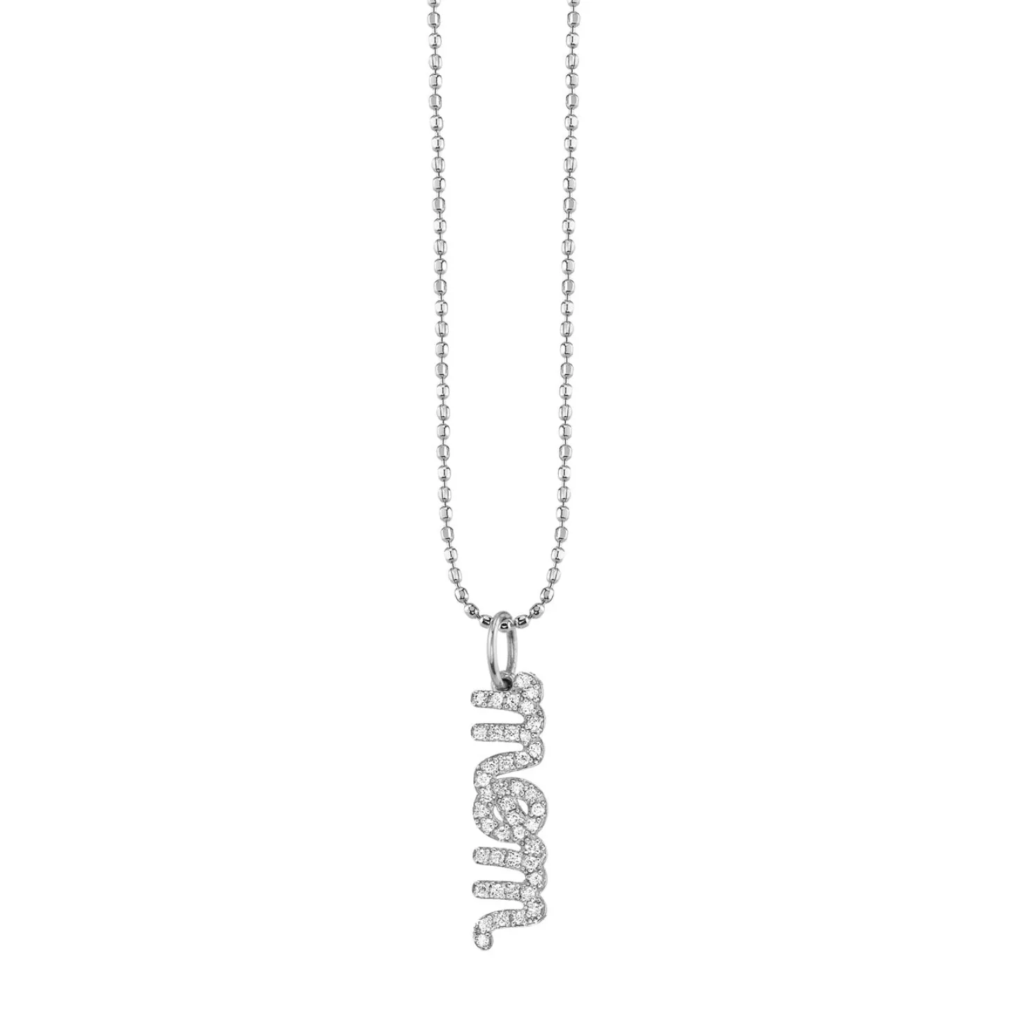 Gold & Diamond Mom Necklace