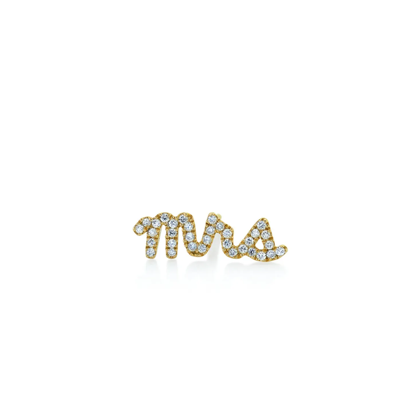 Gold & Diamond MRS Stud