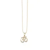Gold & Diamond Om Charm