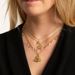 Gold & Diamond Om Charm