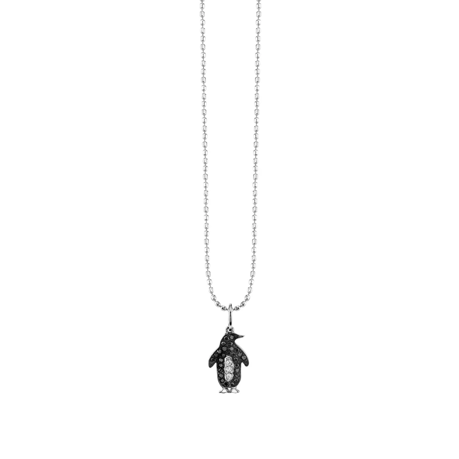 Gold & Diamond Penguin Charm