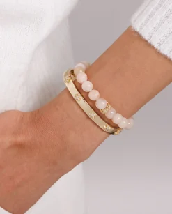 Gold & Diamond Plumeria Bangle