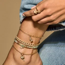 Gold & Diamond Plumeria Wrap Ring