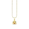 Gold & Diamond Poop Charm
