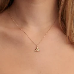 Gold & Diamond Poop Charm