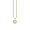 Gold & Diamond Pretzel Charm