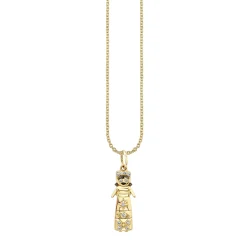 Gold & Diamond Rosanna Doll Charm