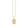 Gold & Diamond Sardine Can Charm