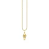 Gold & Diamond Slipper Charm
