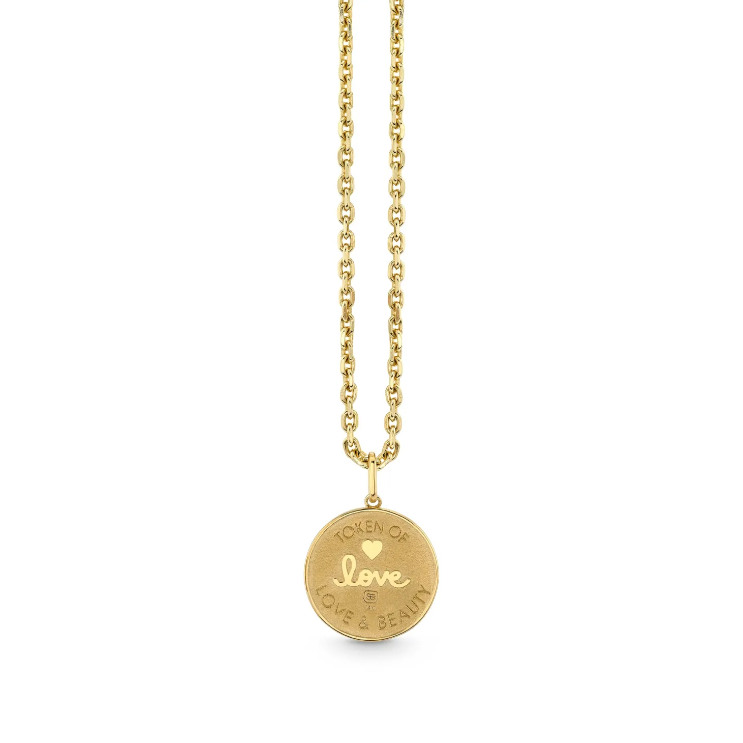 Gold & Diamond Small Birth of Venus Coin