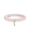 Gold & Diamond Small Love on Mystic Pink Grapolite
