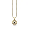 Gold & Diamond Small Marquise Eye Charm