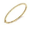 Gold & Diamond Small Marquise Eye Bangle