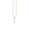Gold & Diamond Small Number Charm