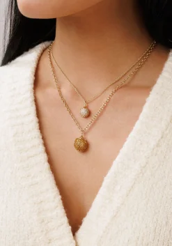 Gold & Diamond Small Pave Hedgehog Charm