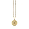 Gold & Diamond Small Sand Dollar Coin
