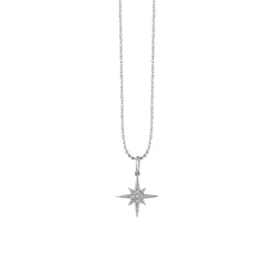 Gold & Diamond Small Starburst Charm