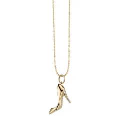 Gold & Diamond Stiletto Charm