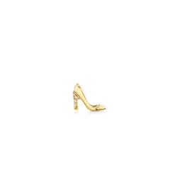 Gold & Diamond Stiletto Stud