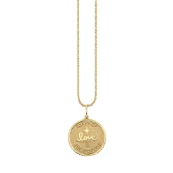 Gold & Diamond Sun & Moon Medallion