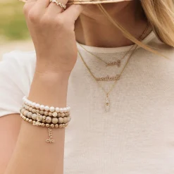 Gold & Diamond Surf Necklace