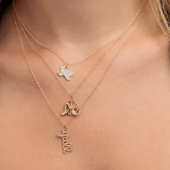 Gold & Diamond Texas Charm
