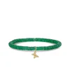 Gold & Diamond Tiny Butterfly on Aventurine