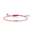 Gold & Diamond Tiny Marquise Eye Cord Bracelet