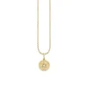 Gold & Diamond Tiny Star of David Coin