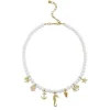 Gold & Diamond Under The Sea Pearl Necklace