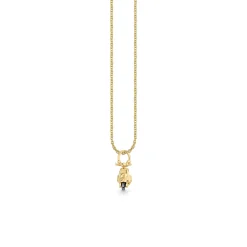 Gold & Diamond Vespa Scooter Charm
