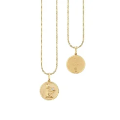 Gold & Diamond Virgo Zodiac