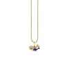 Gold & Diamond Whale Family Charm