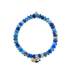 Gold & Diamond Whale Family on Afghanite