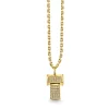 Gold & Diamond Whistle Charm