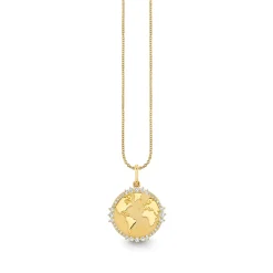 Gold & Diamond World Traveler Coin