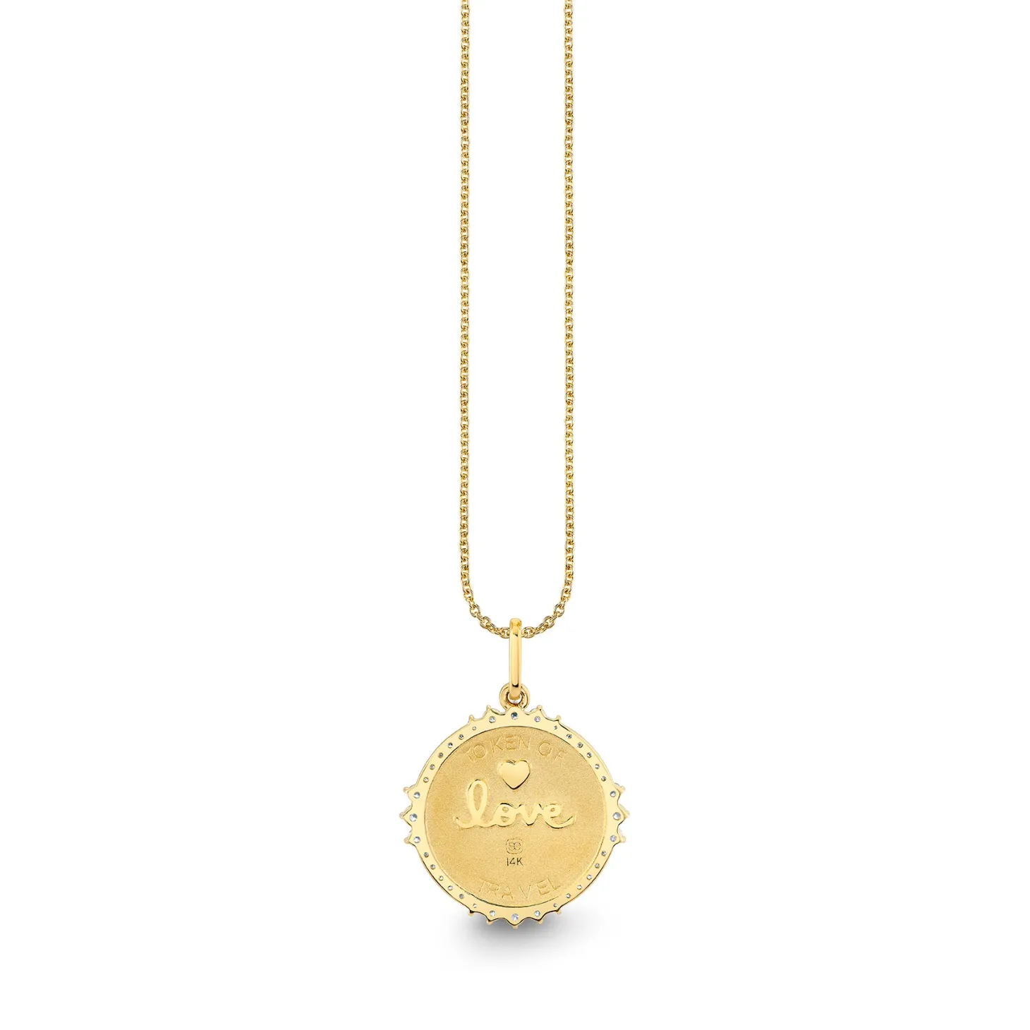 Gold & Diamond World Traveler Coin