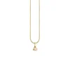 Gold & Enamel Mini Elephant Charm