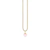 Gold & Enamel Mini Heart Charm