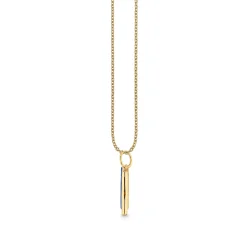 Gold & Enamel Passport Charm