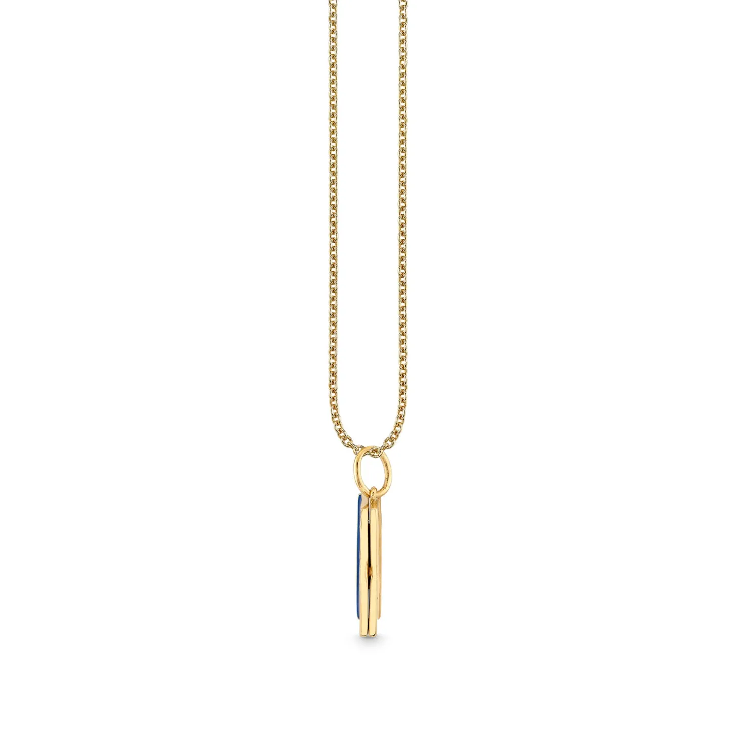 Gold & Enamel Passport Charm