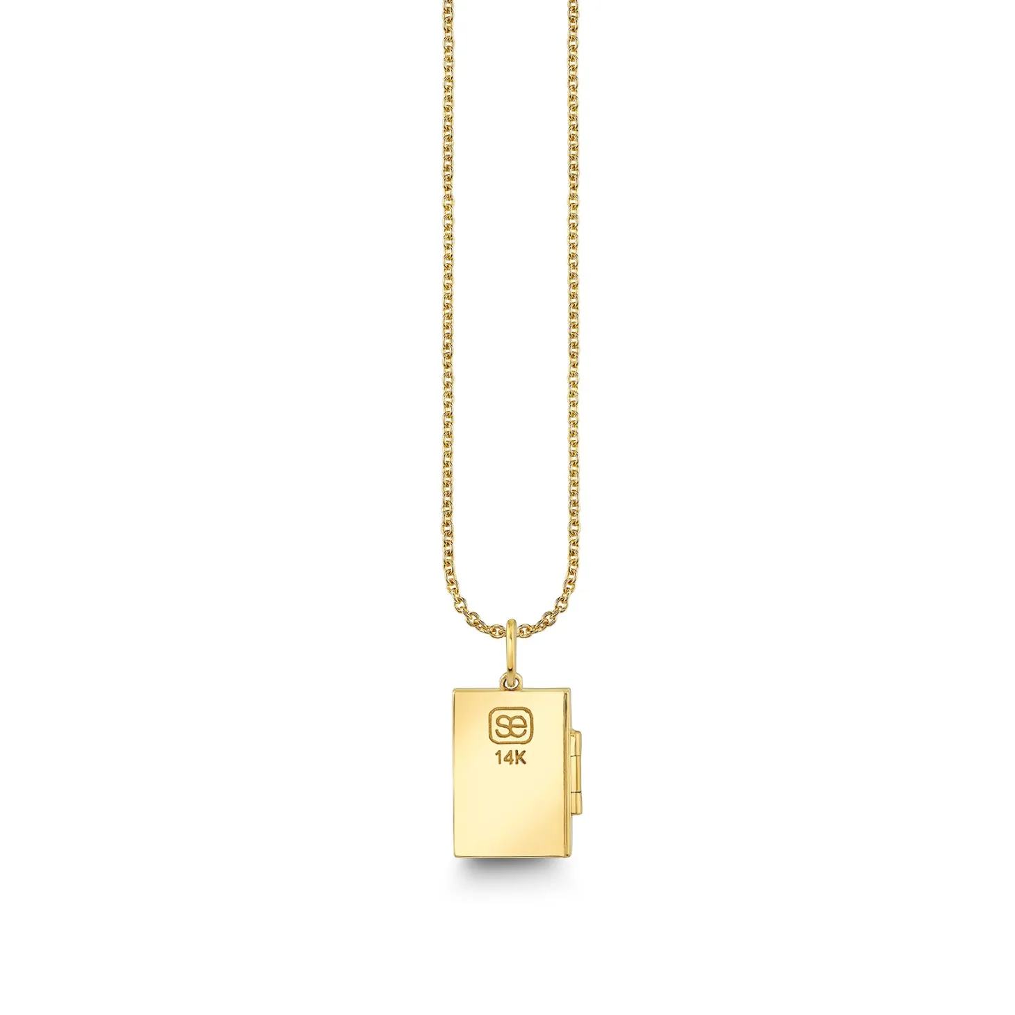 Gold & Enamel Passport Charm