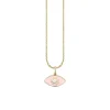 Gold & Enamel Sunburst Eye Charm