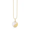 Gold & Enamel Yin Yang Charm