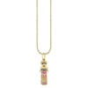 Gold & Multicolor Gemstone Sol Doll Charm