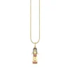 Gold & Ruby Fatima Doll Charm