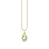 Gold & Turquoise Ladybug Charm
