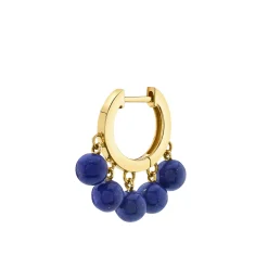 Gold Drop Huggie Hoops