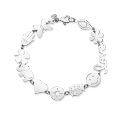 Gold Multi-Icon Pure Bracelet