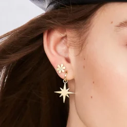 Gold Pure Daisy Stud
